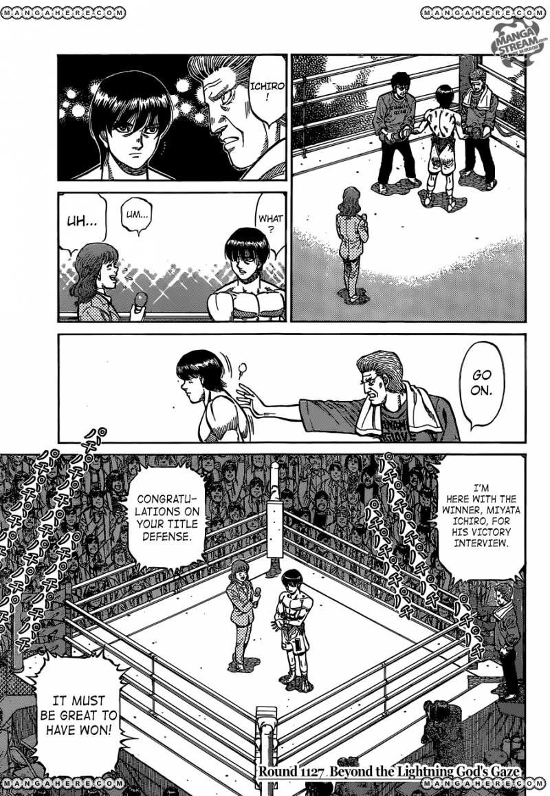 Hajime no Ippo chapter 1127 page 3