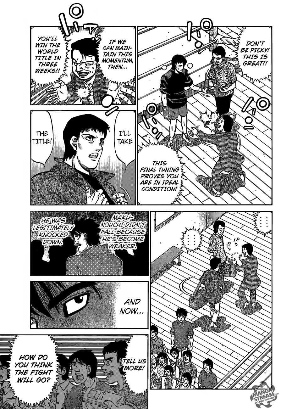 Hajime no Ippo chapter 1161 page 3