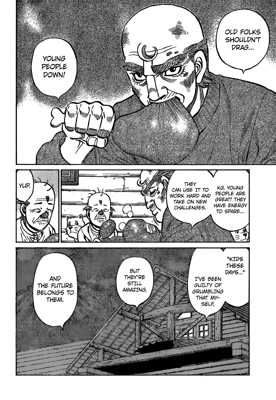 Hajime no Ippo chapter 1167 page 4