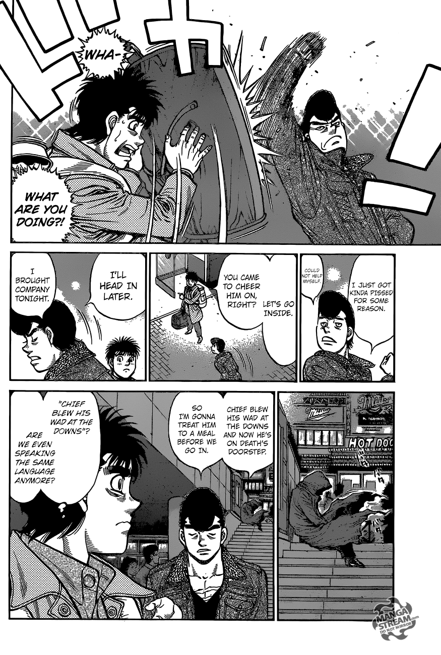 Hajime no Ippo chapter 1218 page 1