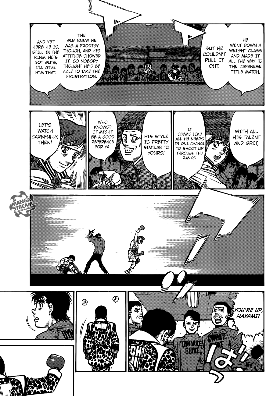 Hajime no Ippo chapter 1218 page 12