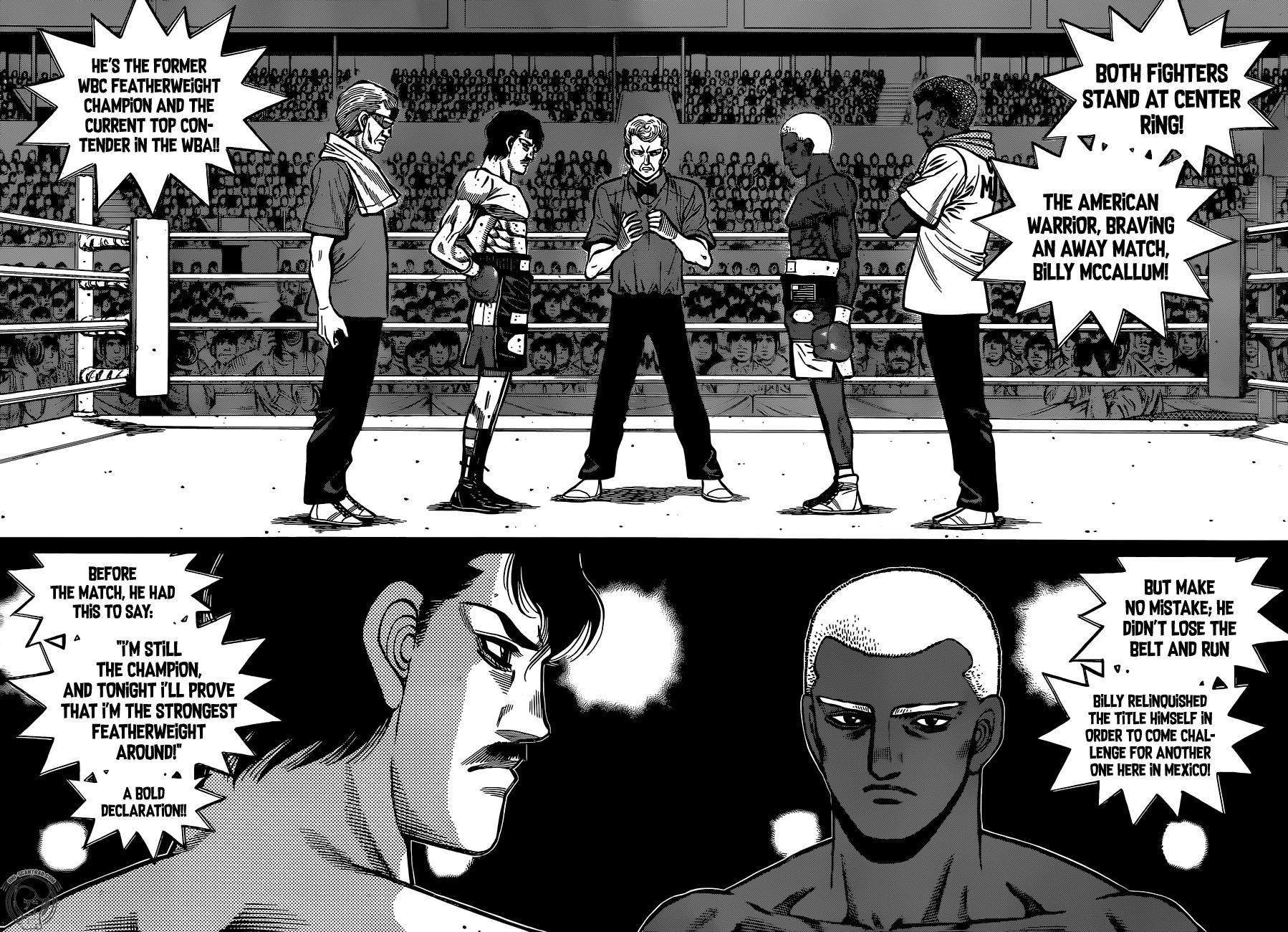 Hajime no Ippo chapter 1310 page 1