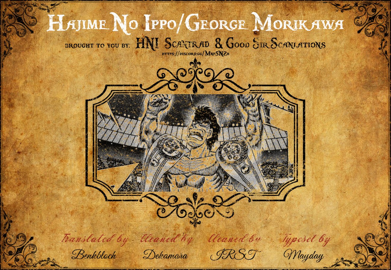 Hajime no Ippo chapter 1333 page 1