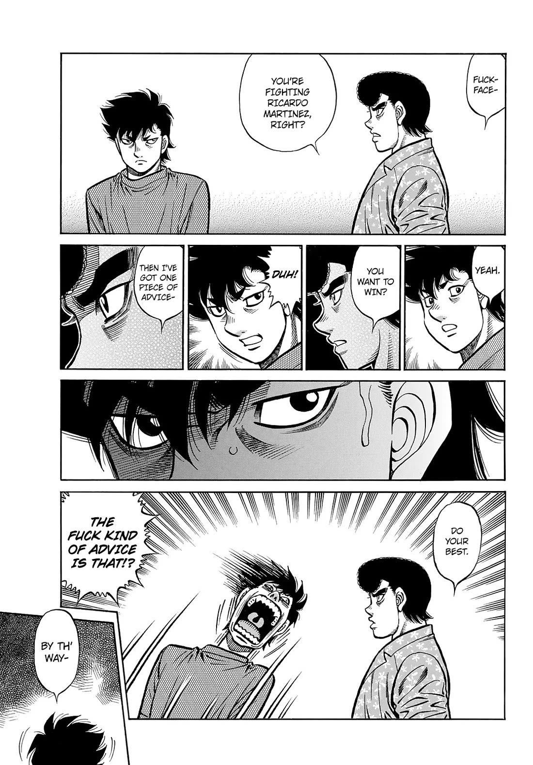 Hajime no Ippo chapter 1450 page 4