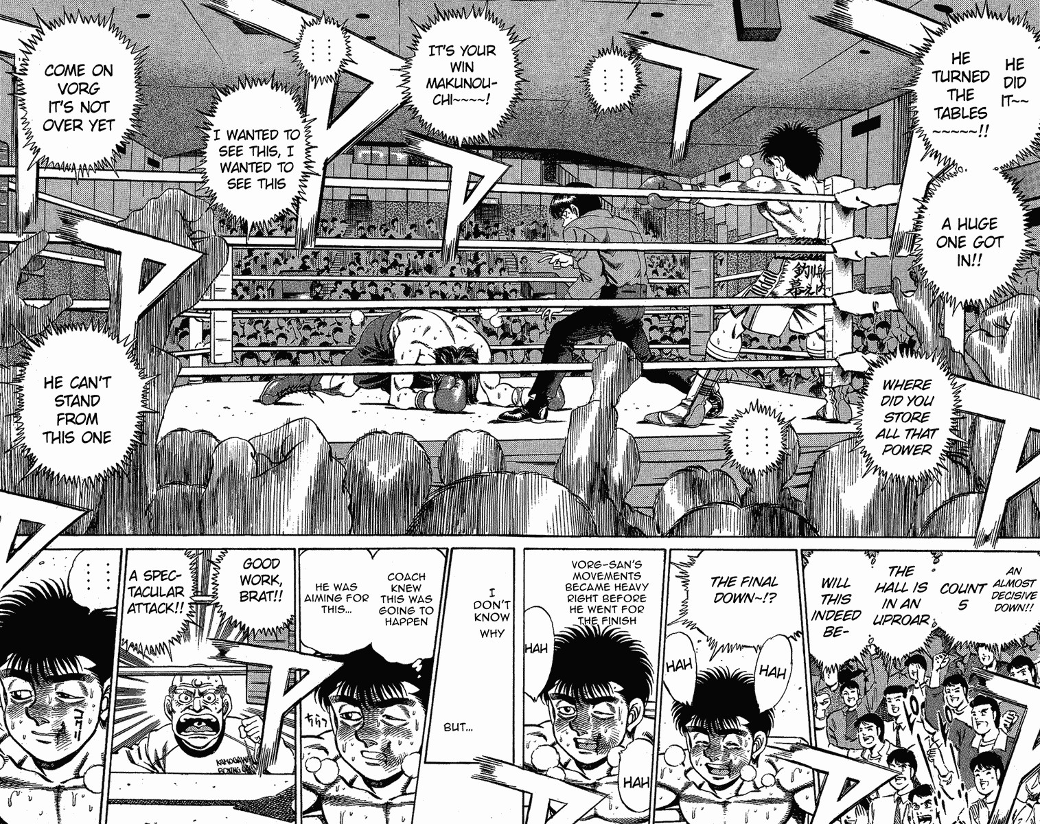 Hajime no Ippo chapter 167 page 1