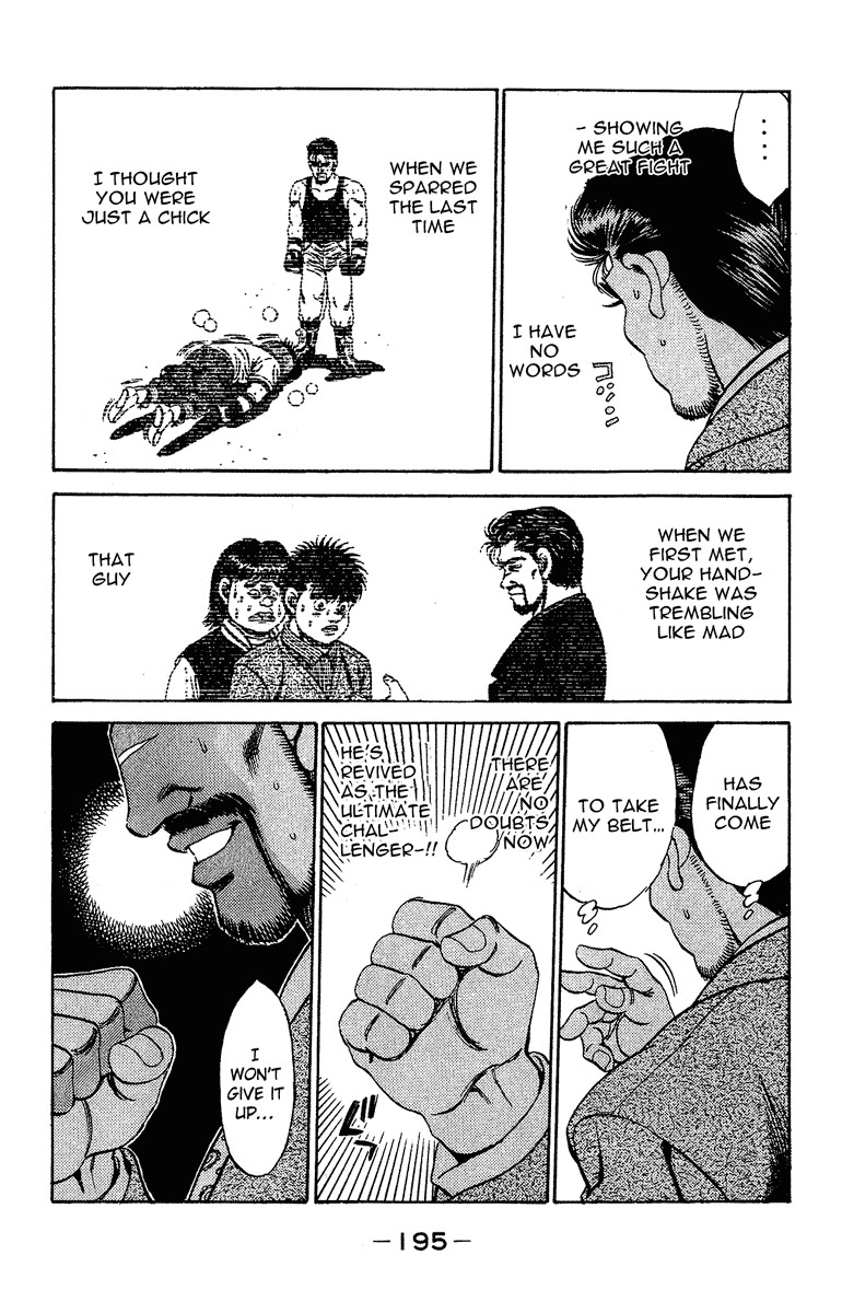 Hajime no Ippo chapter 169 page 15