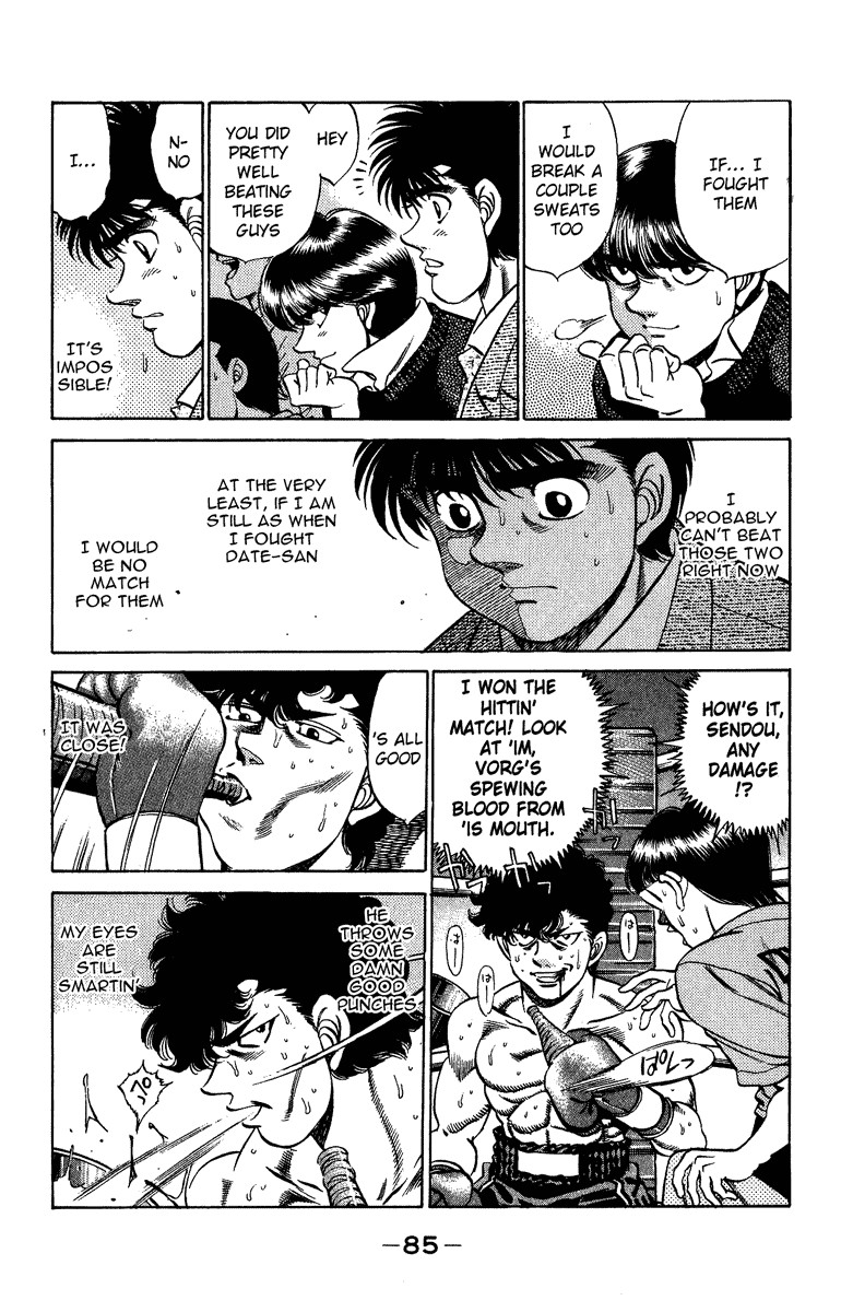 Hajime no Ippo chapter 201 page 3