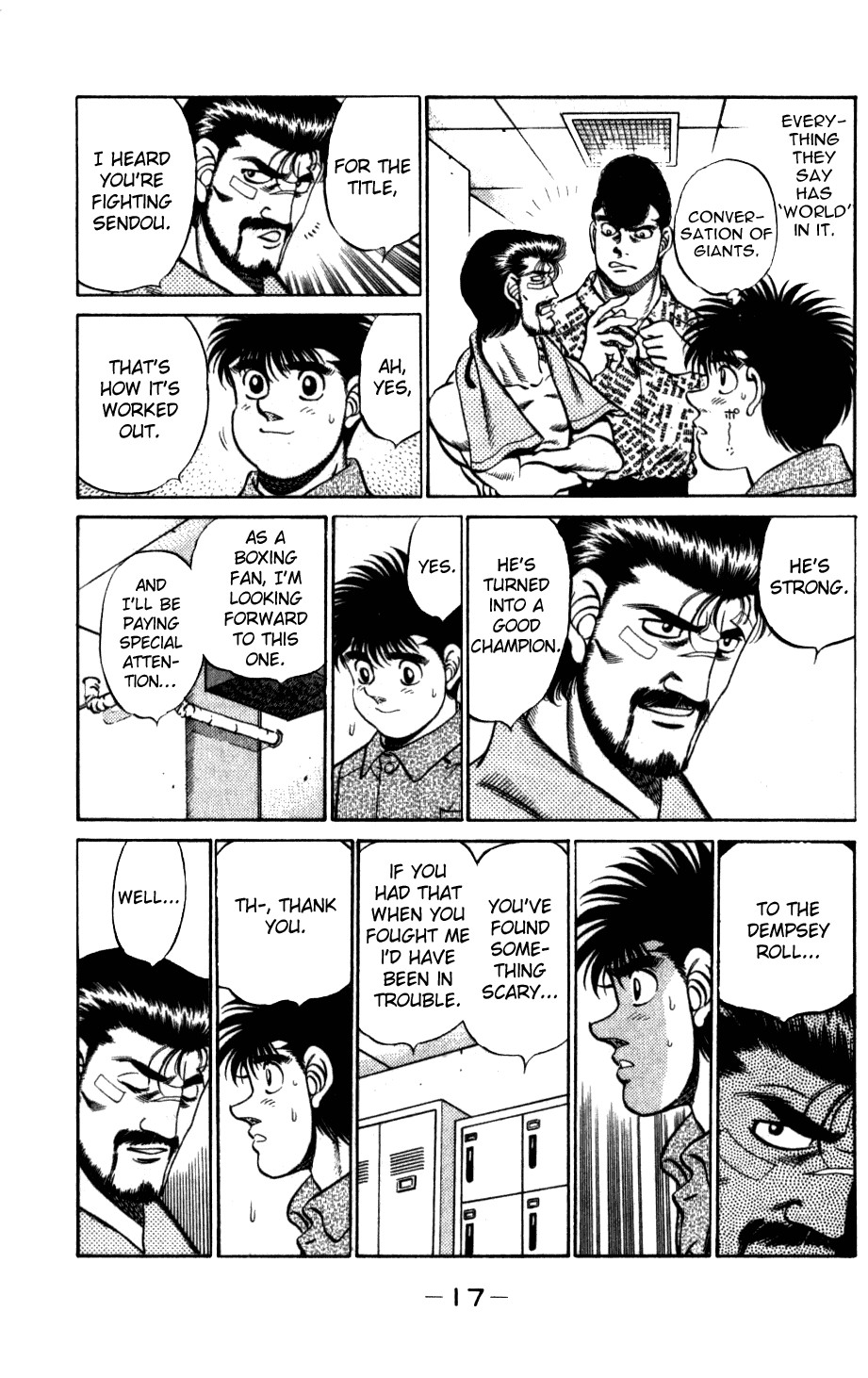 Hajime no Ippo chapter 224 page 17