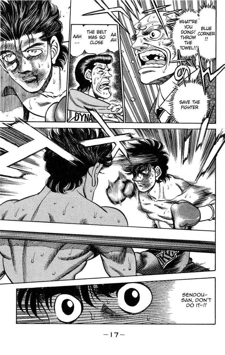 Hajime no Ippo chapter 242 page 17