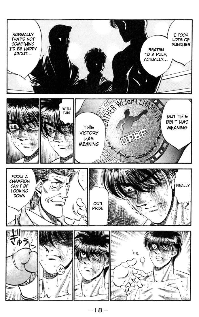 Hajime no Ippo chapter 325 page 15