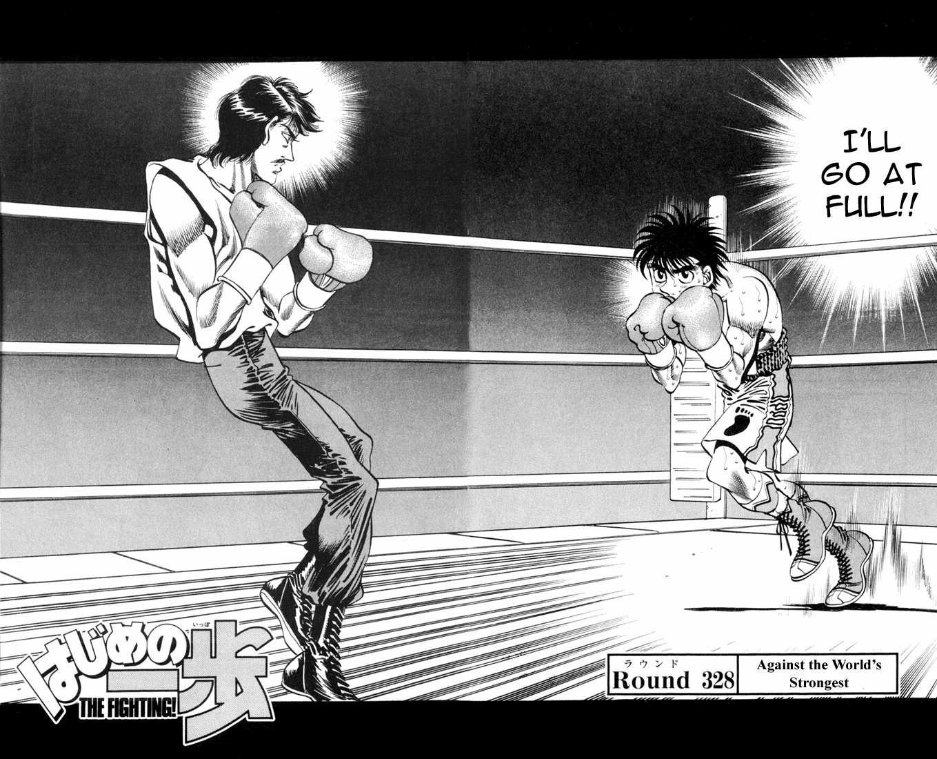 Hajime no Ippo chapter 328 page 1