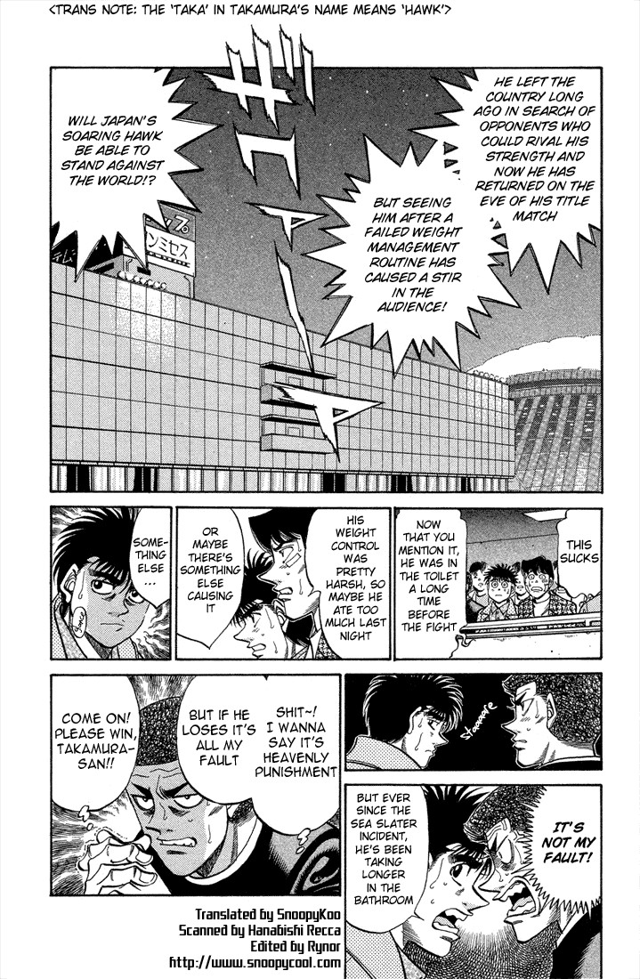 Hajime no Ippo chapter 365 page 2