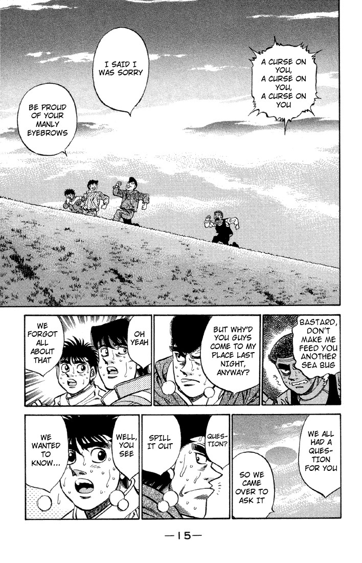 Hajime no Ippo chapter 371 page 15
