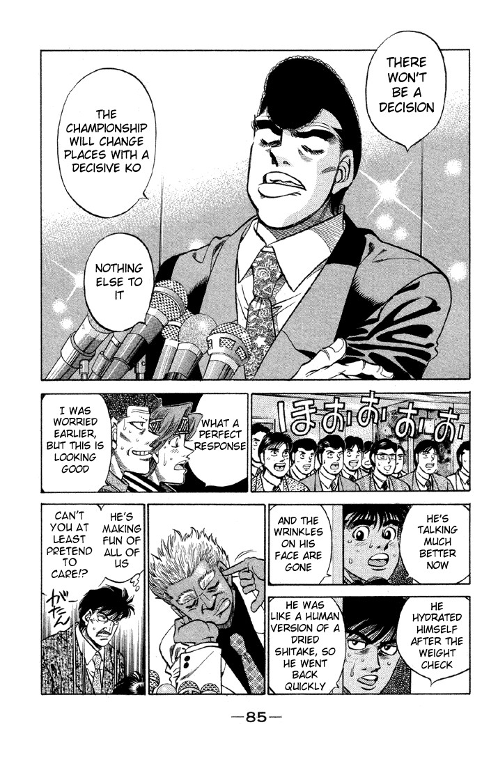 Hajime no Ippo chapter 375 page 2