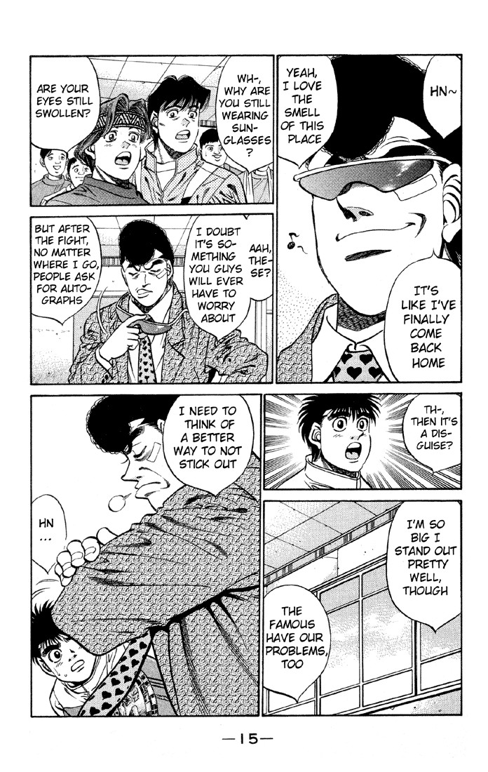 Hajime no Ippo chapter 398 page 15
