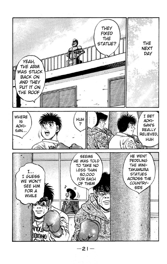 Hajime no Ippo chapter 398 page 21