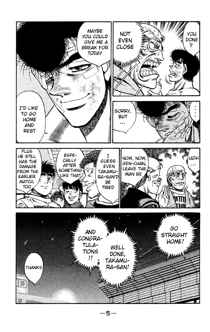 Hajime no Ippo chapter 398 page 5