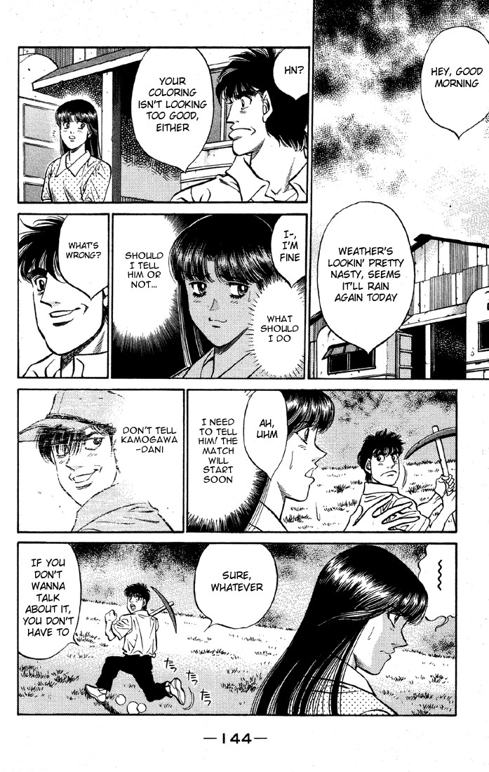 Hajime no Ippo chapter 405 page 1