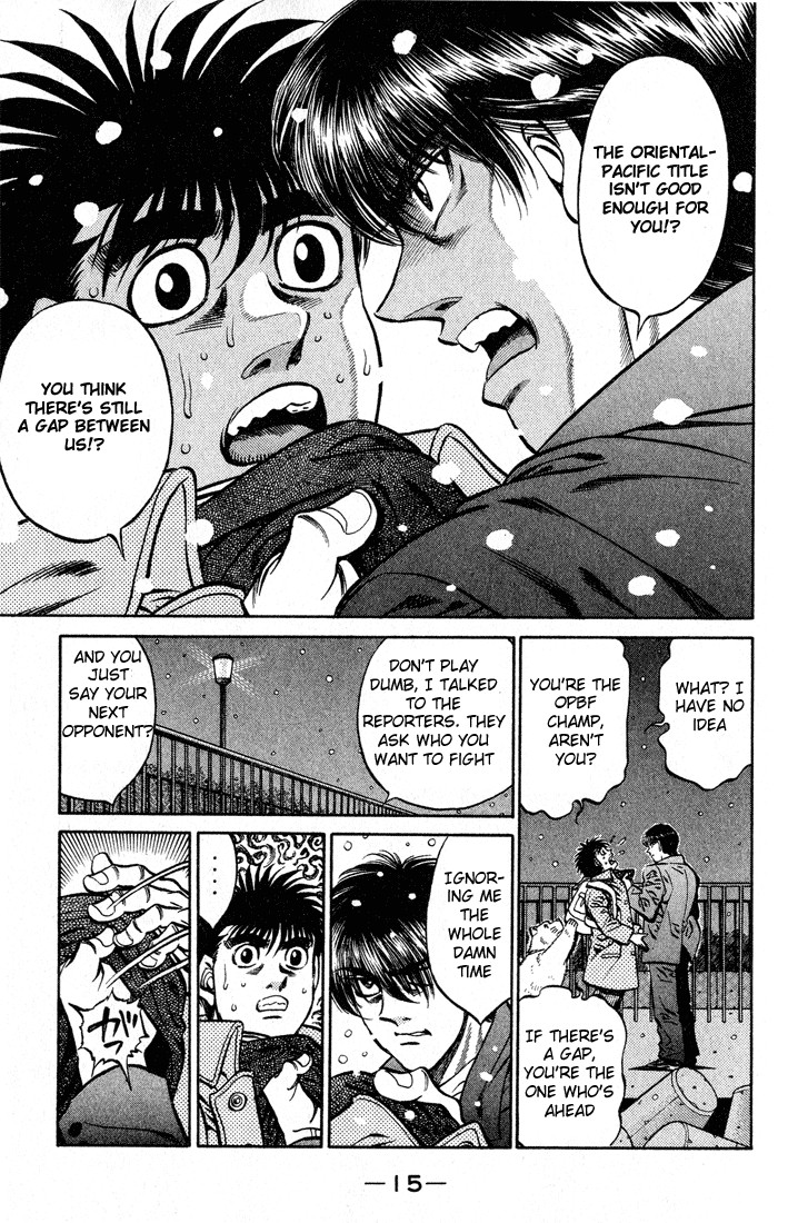Hajime no Ippo chapter 416 page 15
