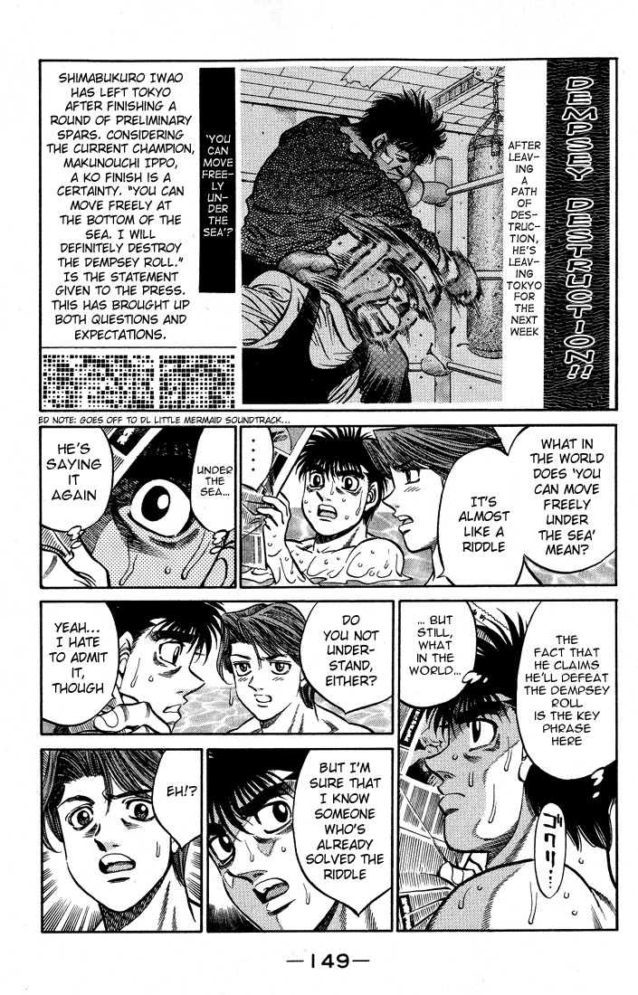 Hajime no Ippo chapter 423 page 10
