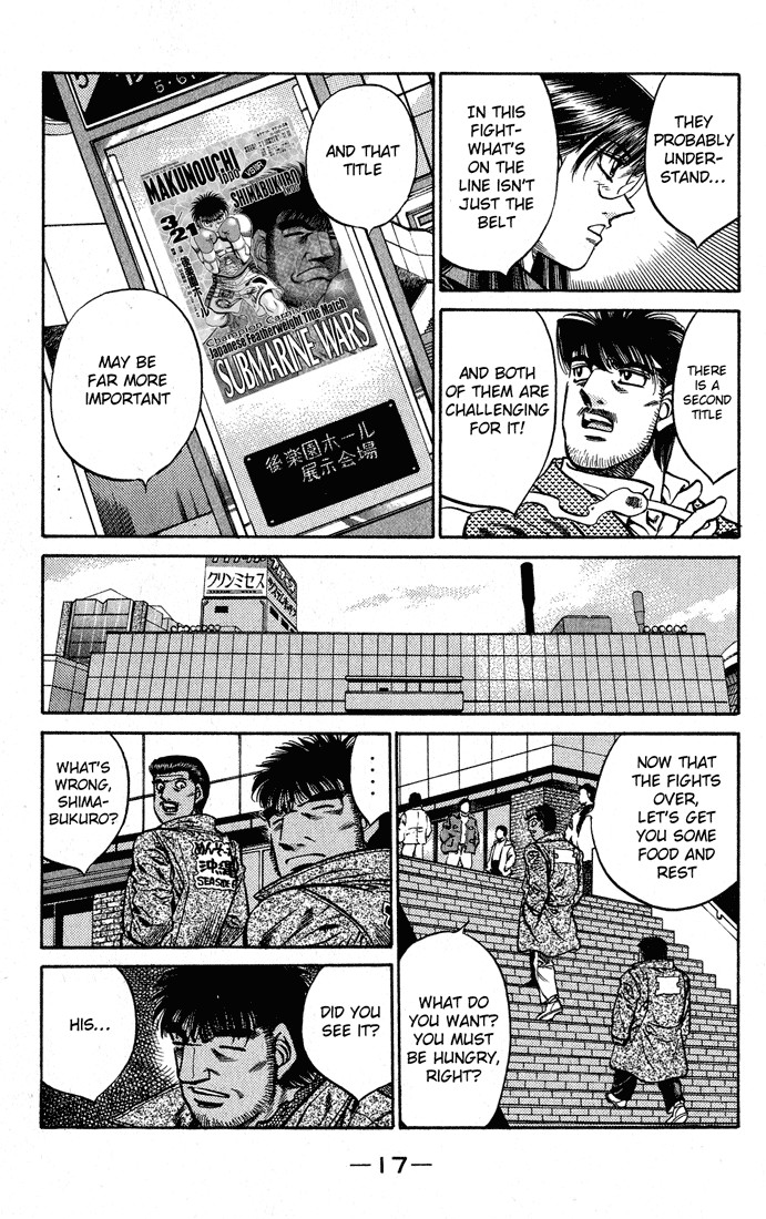 Hajime no Ippo chapter 425 page 16