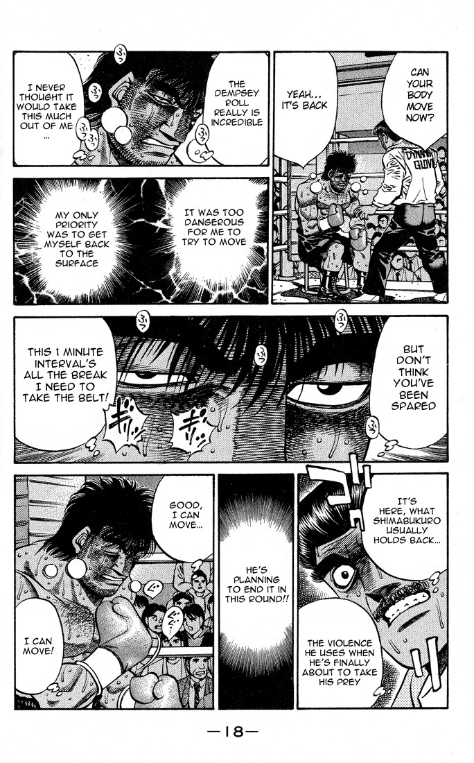 Hajime no Ippo chapter 434 page 17