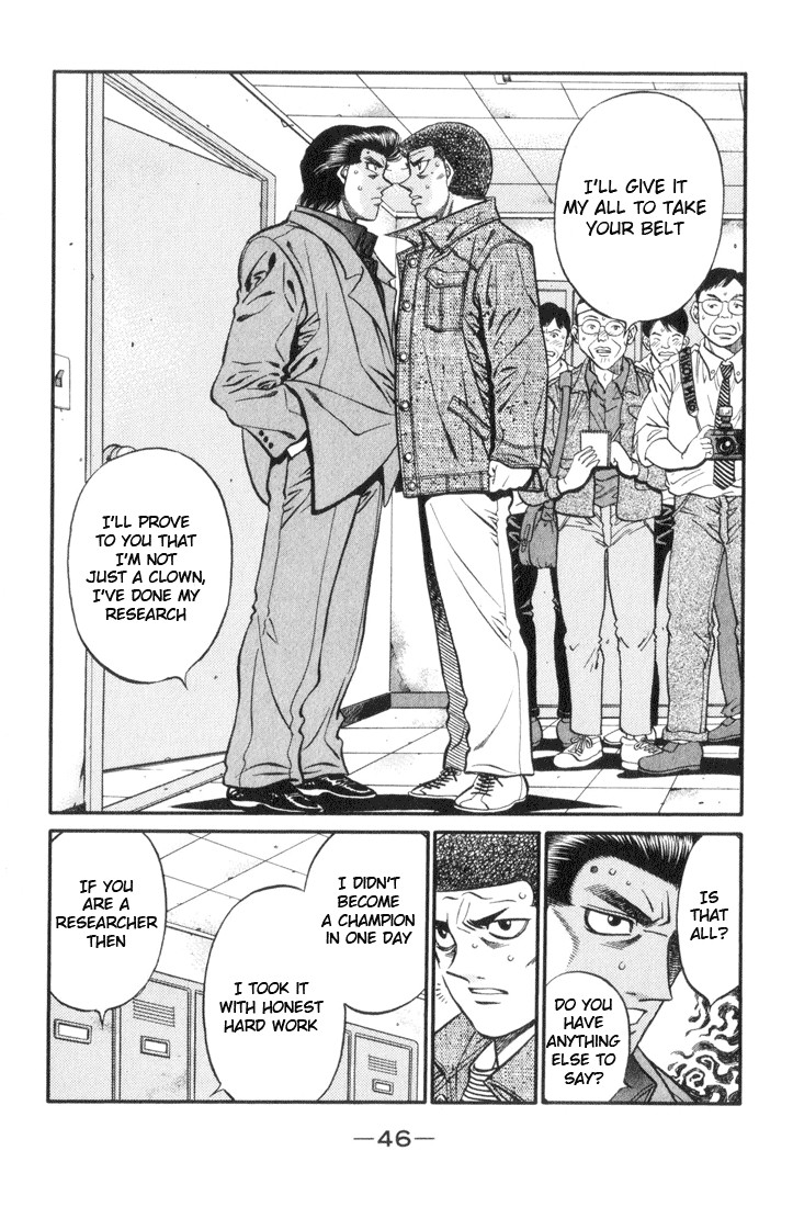 Hajime no Ippo chapter 445 page 3