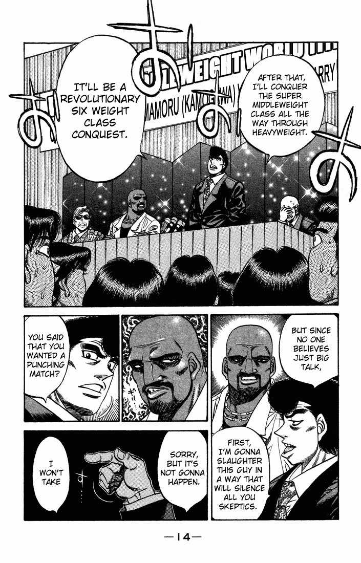 Hajime no Ippo chapter 463 page 11
