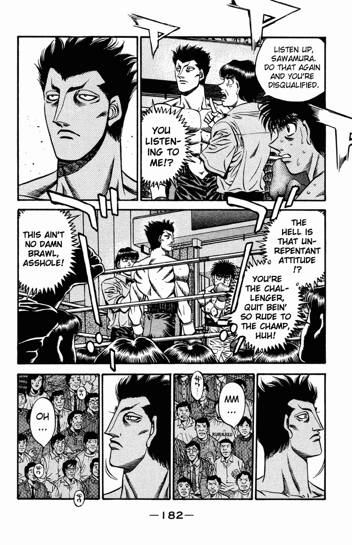 Hajime no Ippo chapter 482 page 1