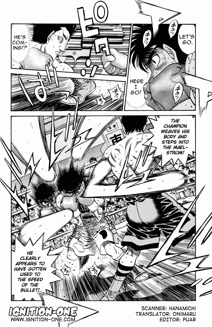 Hajime no Ippo chapter 490 page 1