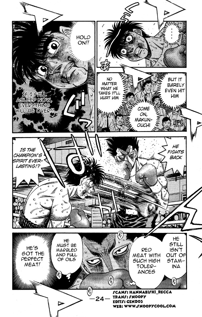 Hajime no Ippo chapter 494 page 1