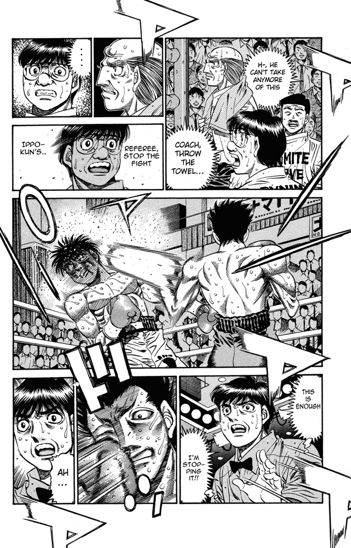 Hajime no Ippo chapter 496 page 1