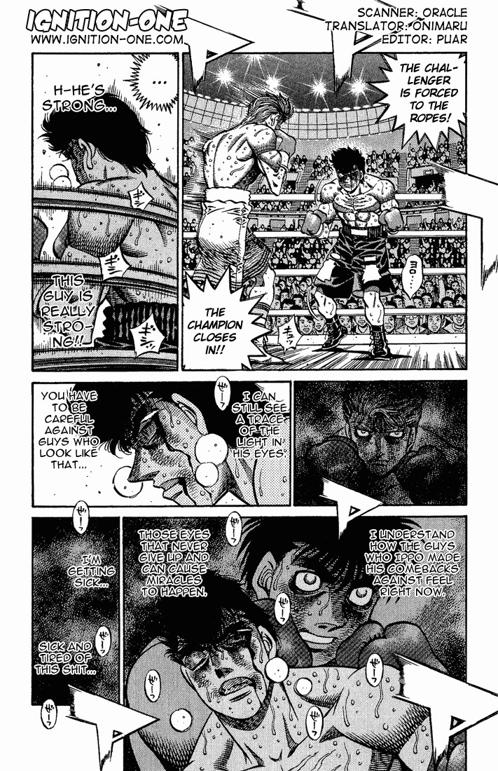 Hajime no Ippo chapter 554 page 1