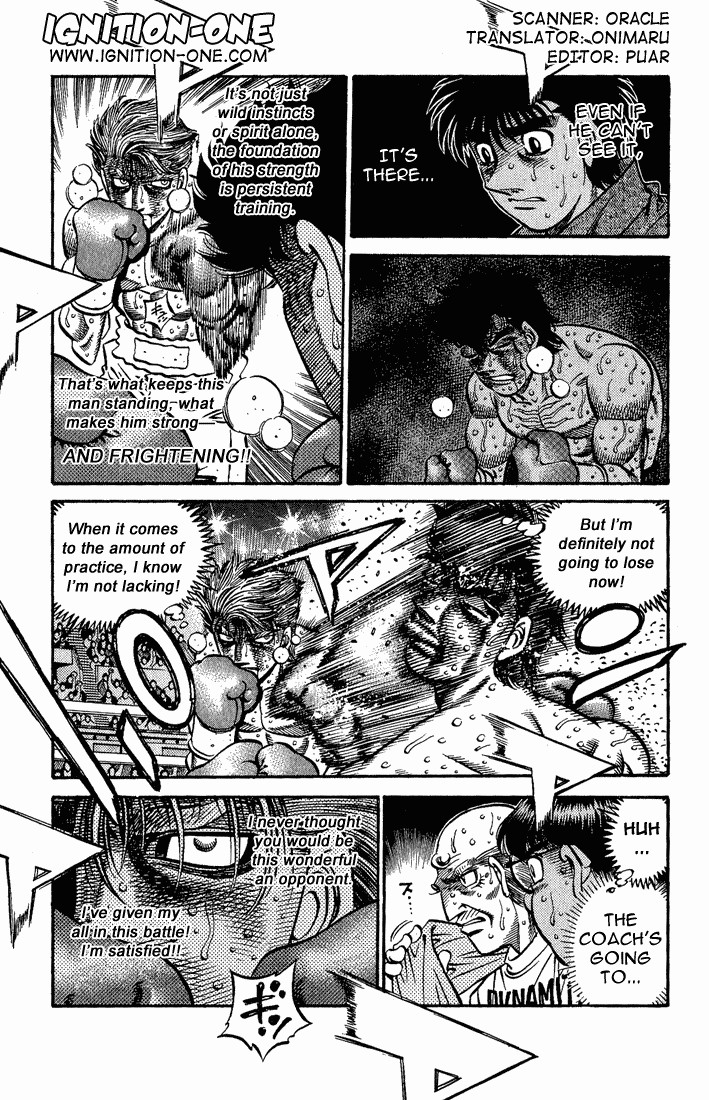 Hajime no Ippo chapter 555 page 1