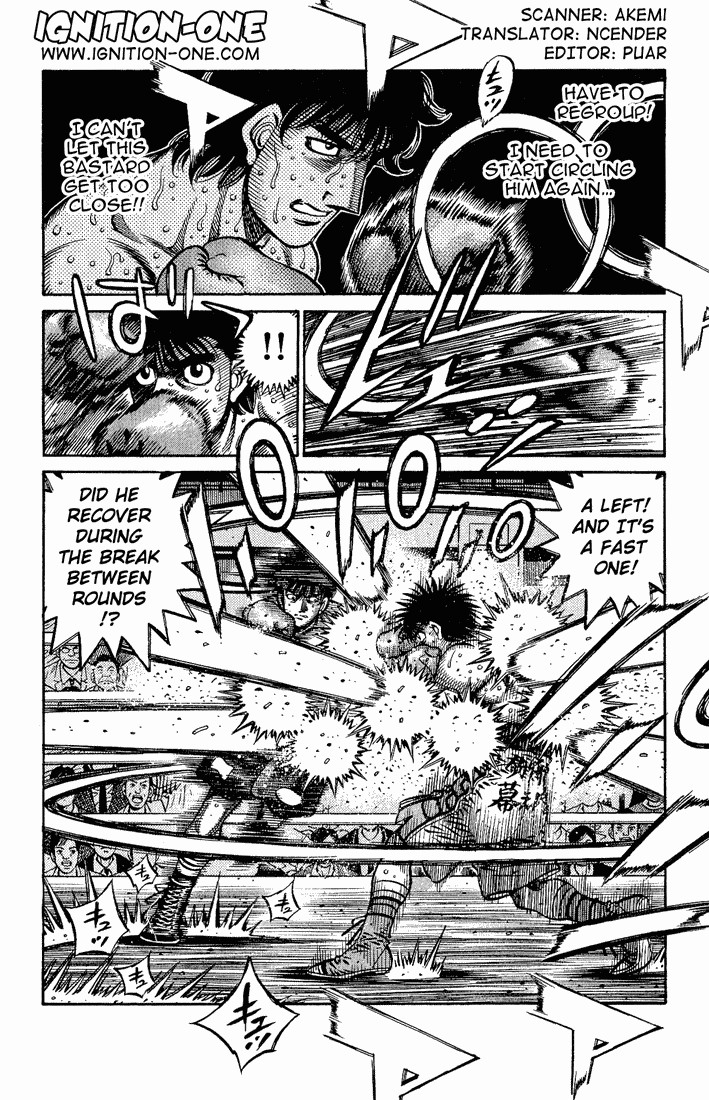 Hajime no Ippo chapter 586 page 1