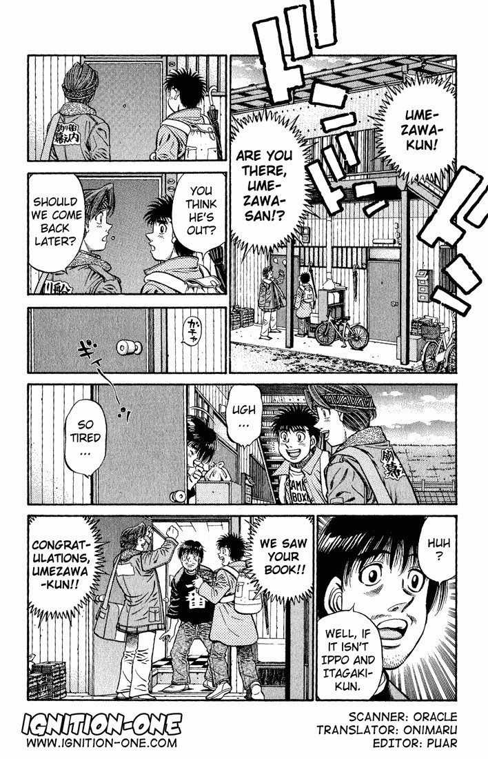 Hajime no Ippo chapter 595 page 1