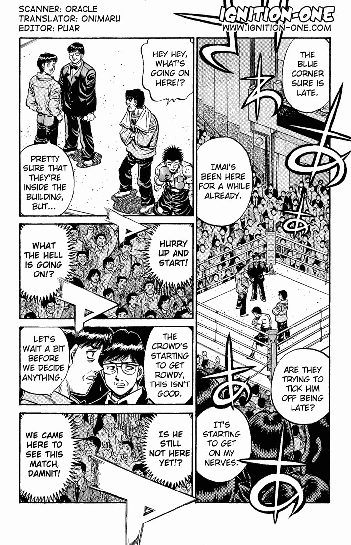 Hajime no Ippo chapter 598 page 1