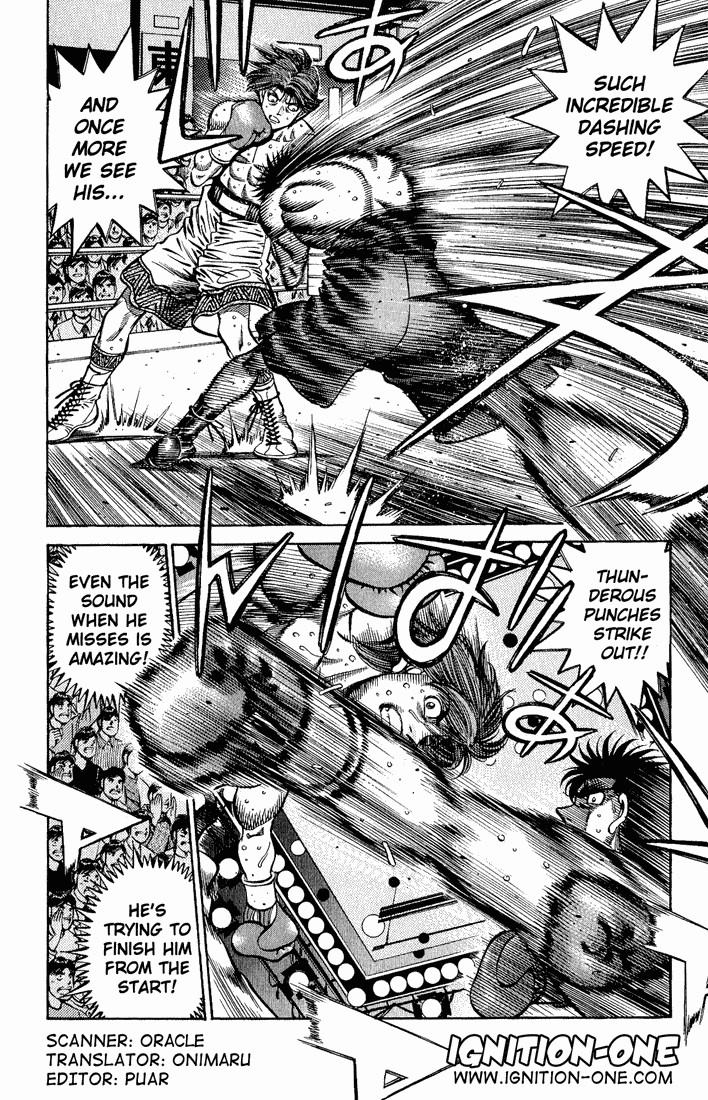 Hajime no Ippo chapter 599 page 1