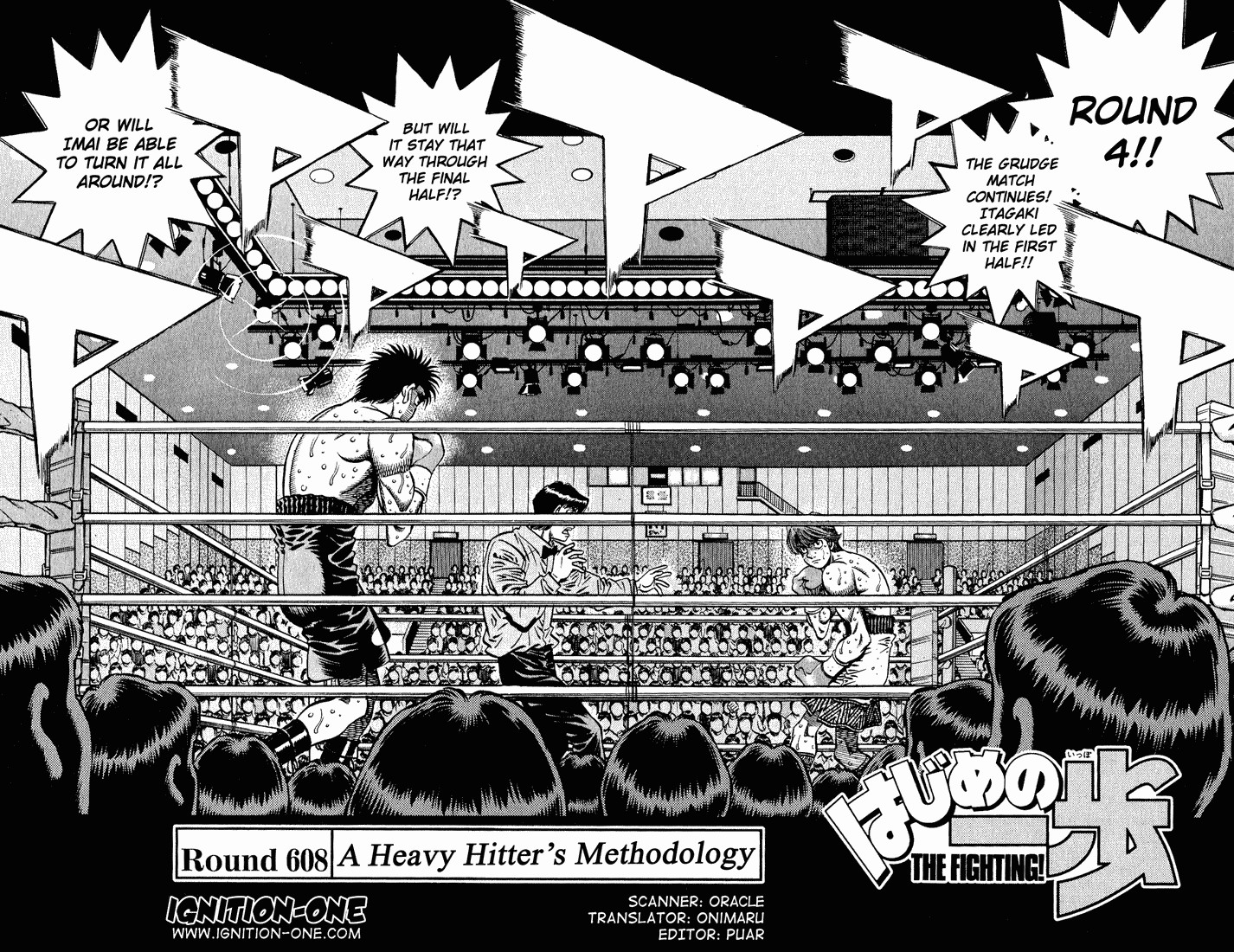 Hajime no Ippo chapter 608 page 1