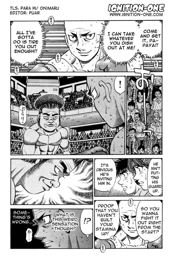 Hajime no Ippo chapter 671 page 1