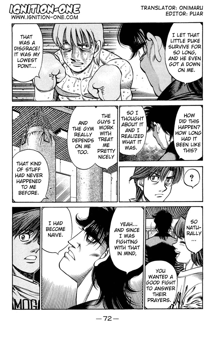 Hajime no Ippo chapter 674 page 1
