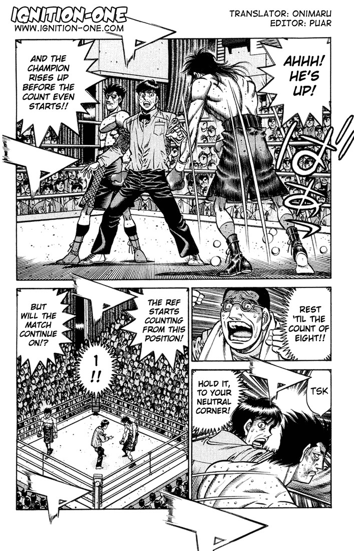 Hajime no Ippo chapter 686 page 1