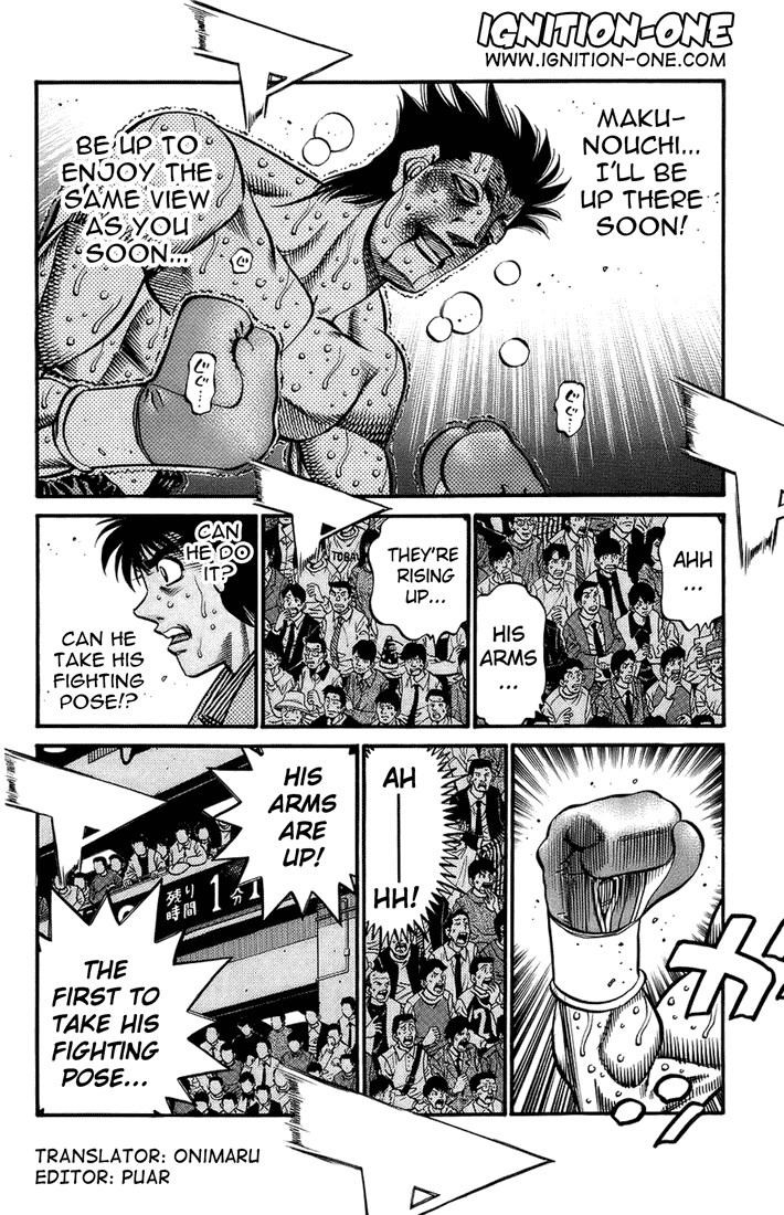 Hajime no Ippo chapter 696 page 3