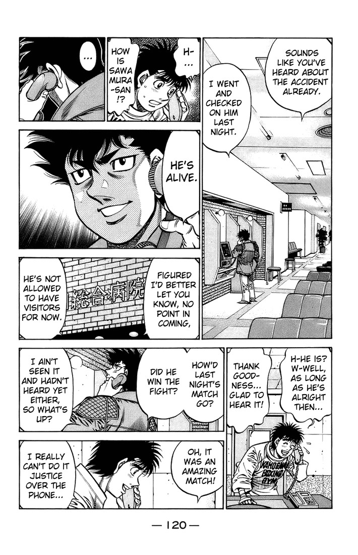 Hajime no Ippo chapter 699 page 15