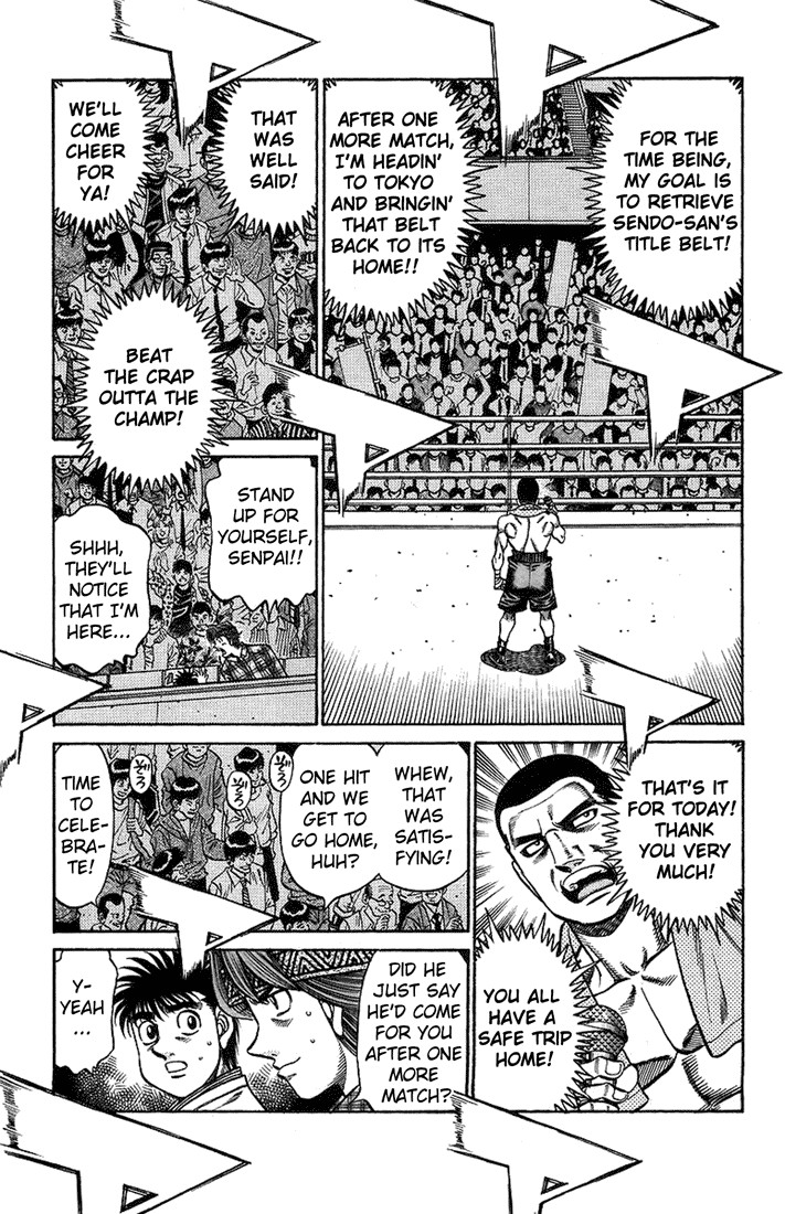 Hajime no Ippo chapter 705 page 16