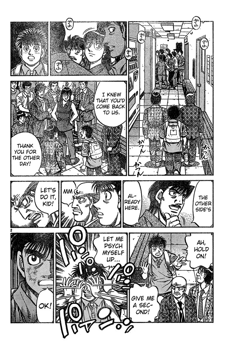 Hajime no Ippo chapter 728 page 1