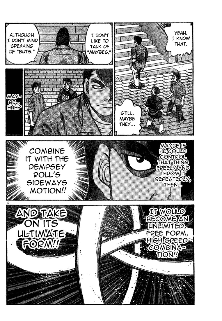 Hajime no Ippo chapter 741 page 9