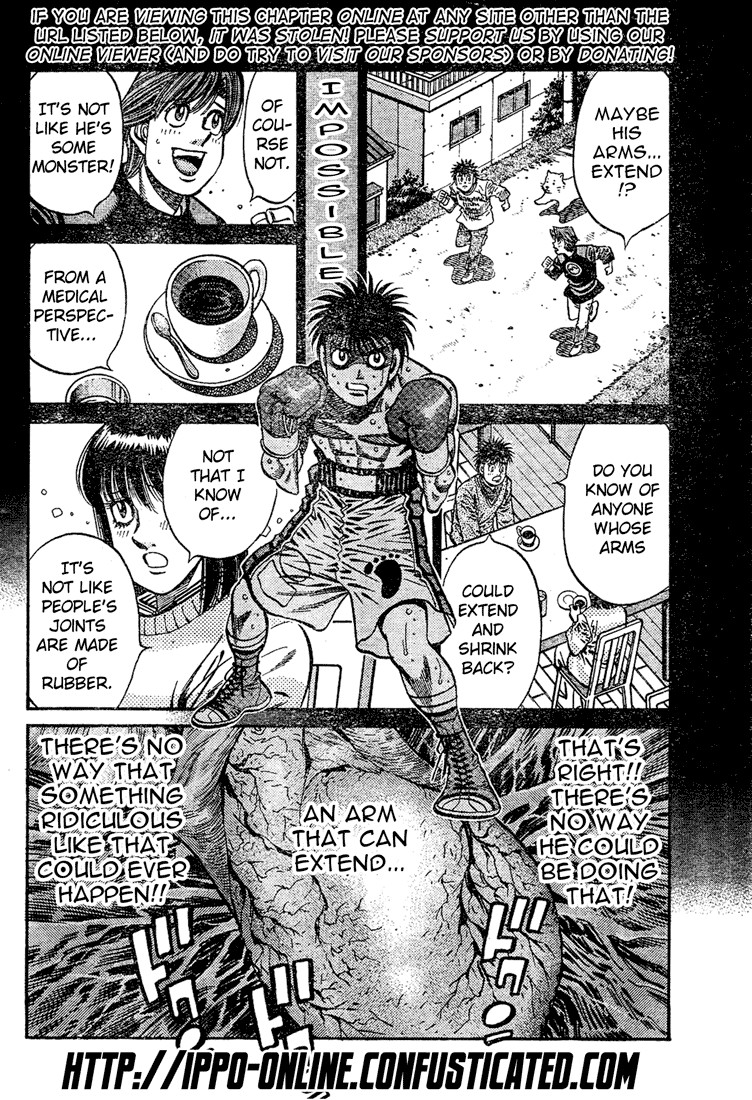 Hajime no Ippo chapter 775 page 1