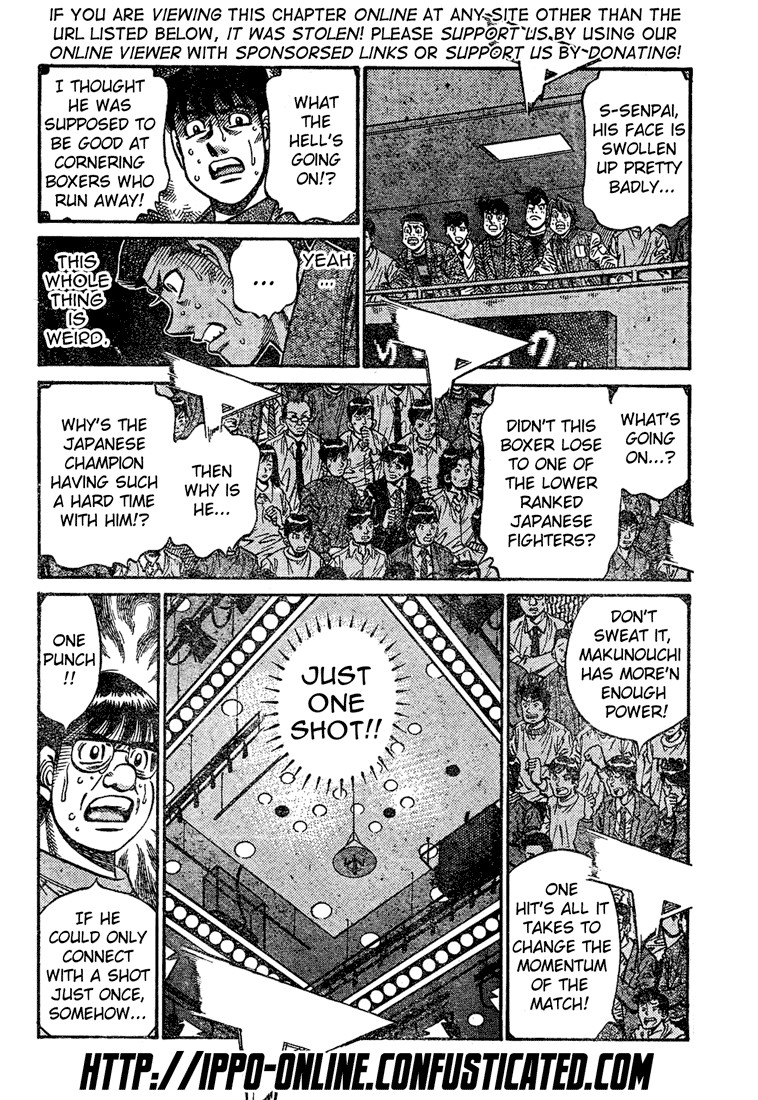 Hajime no Ippo chapter 778 page 1