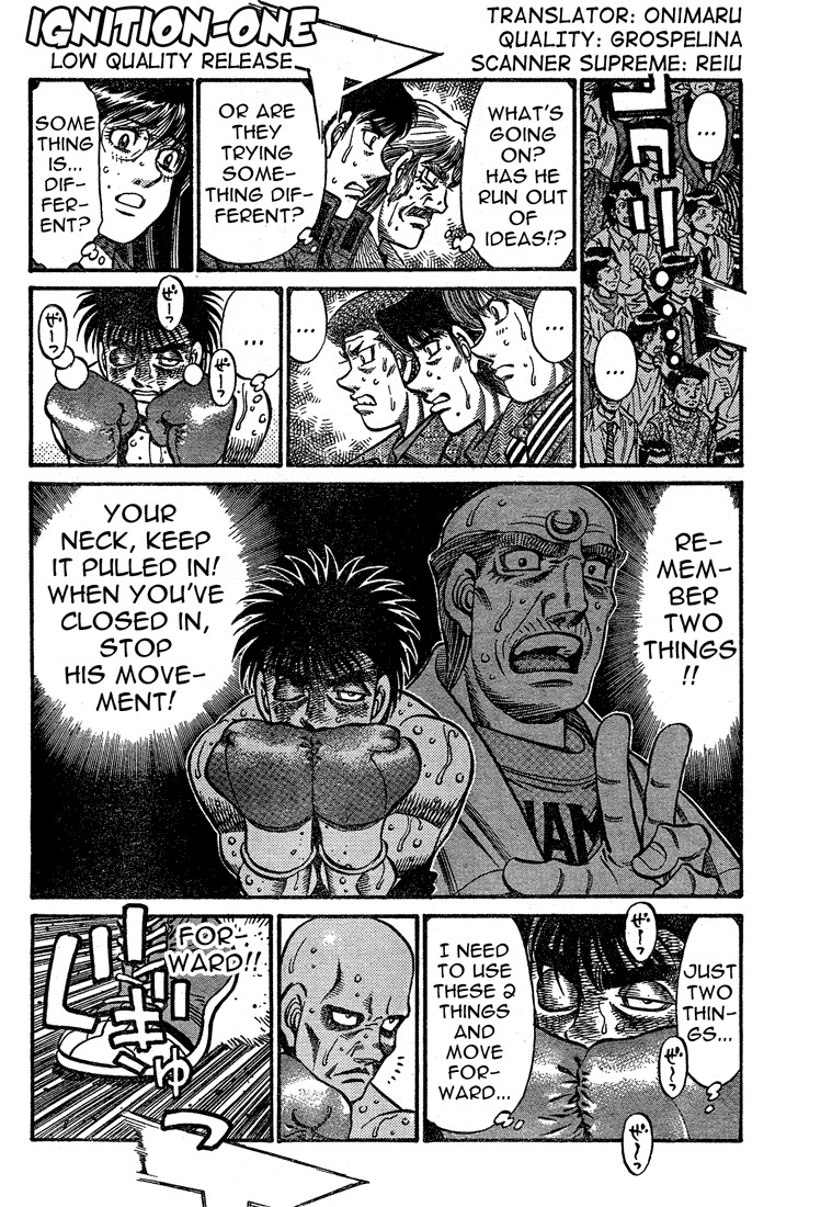 Hajime no Ippo chapter 781 page 1